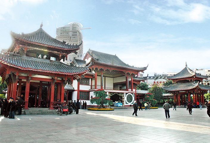 綿陽鐵牛廣場(chǎng)泗王廟